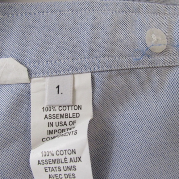 Thom Browne Men's Classic Blue Oxford Shirt Grosgrain TB00 S - Picture 6 of 15